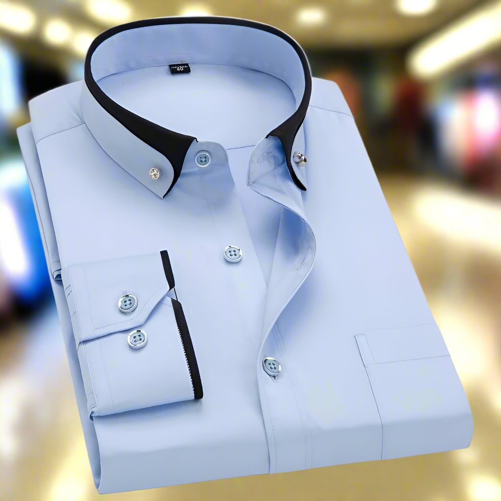 Iver™ | Classic Long-Sleeve Shirt - Echelon Lifestyle