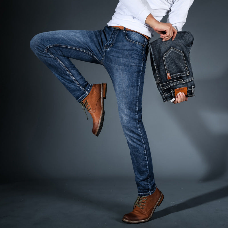 UMBERTO | Slim-Fit Stretch Jeans - Echelon Lifestyle