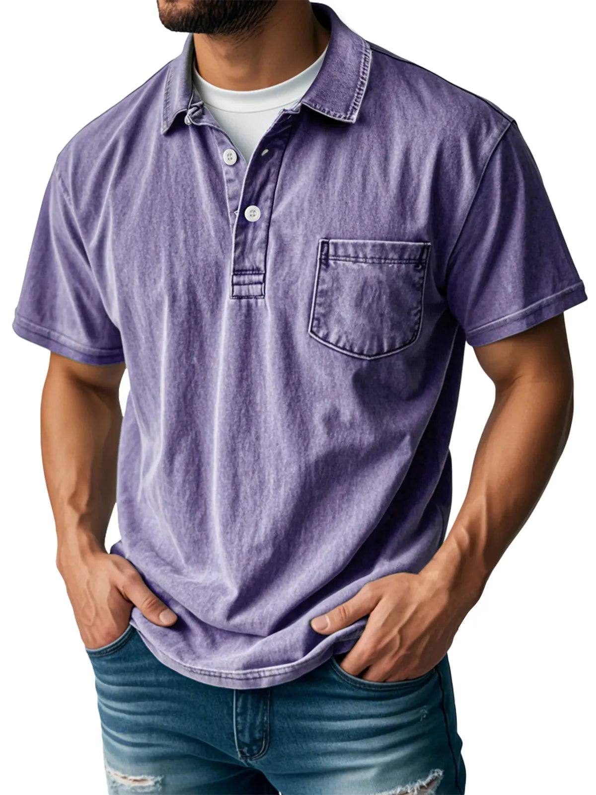 ETHAN | VINTAGE POLO - Echelon Lifestyle