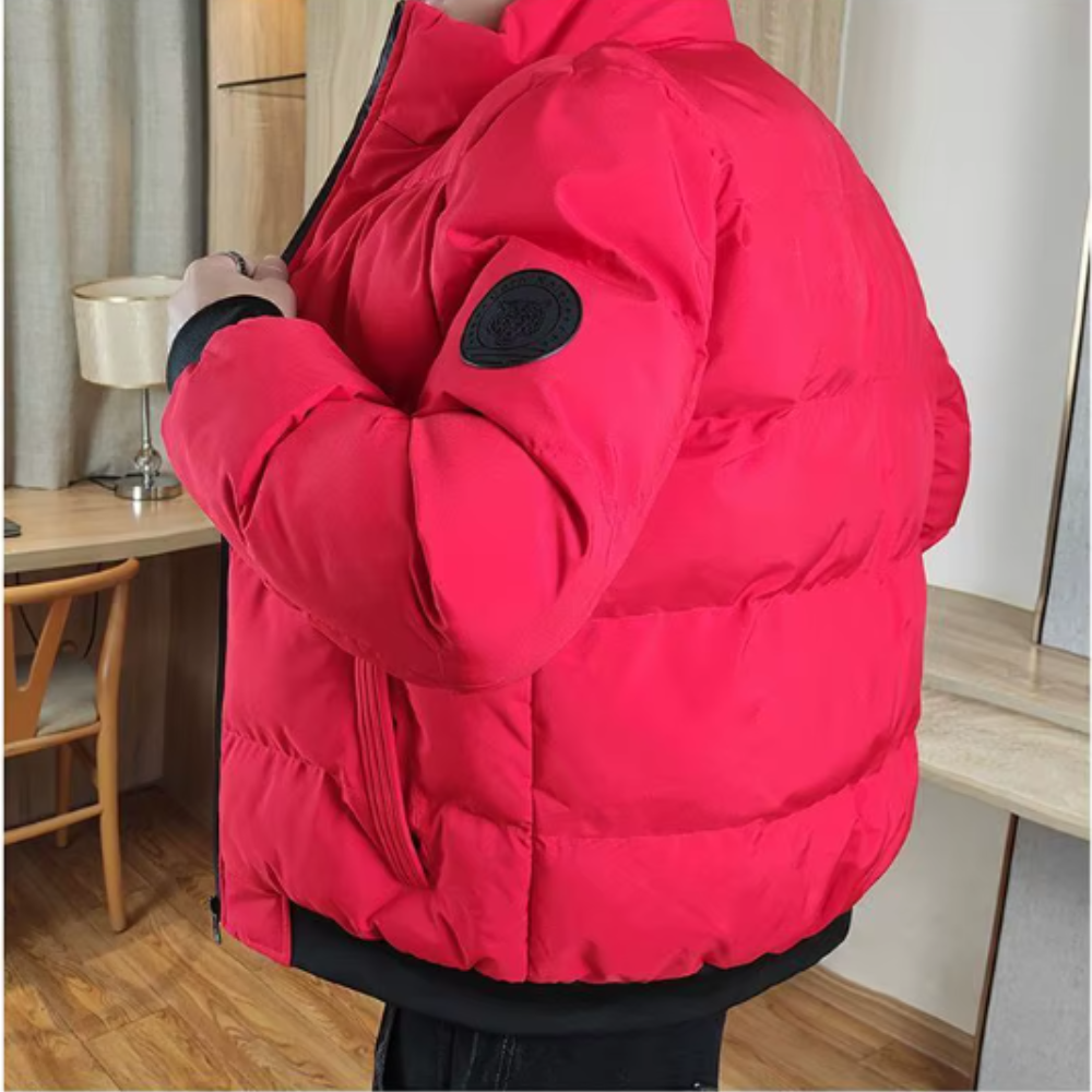 Elegants vēja necaurlaidīgs vīriešu mētelis