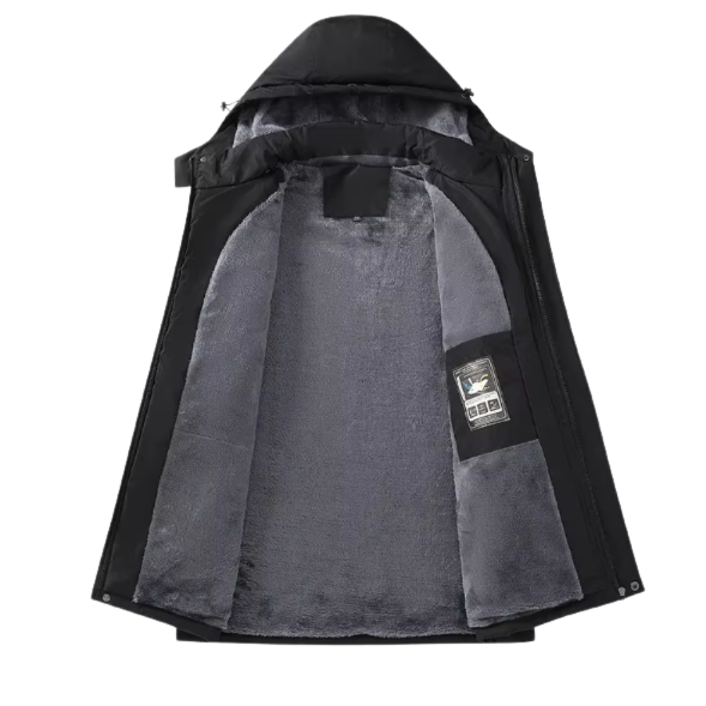 Elegantā fleece jaka ārā