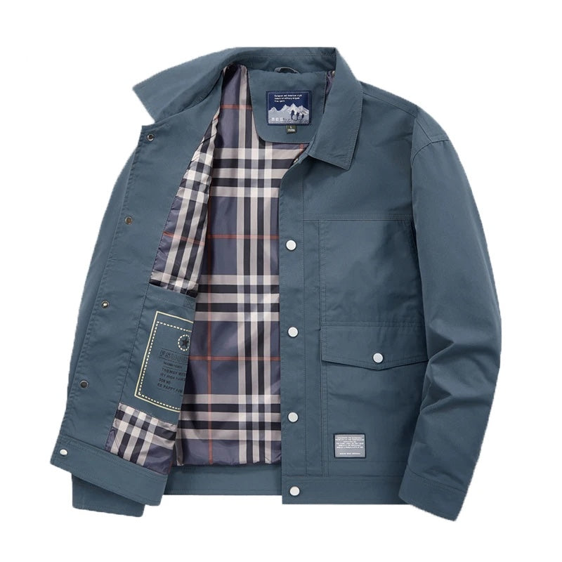 Giacca Utility Foderata in Tartan delle Highlands - Echelon Lifestyle