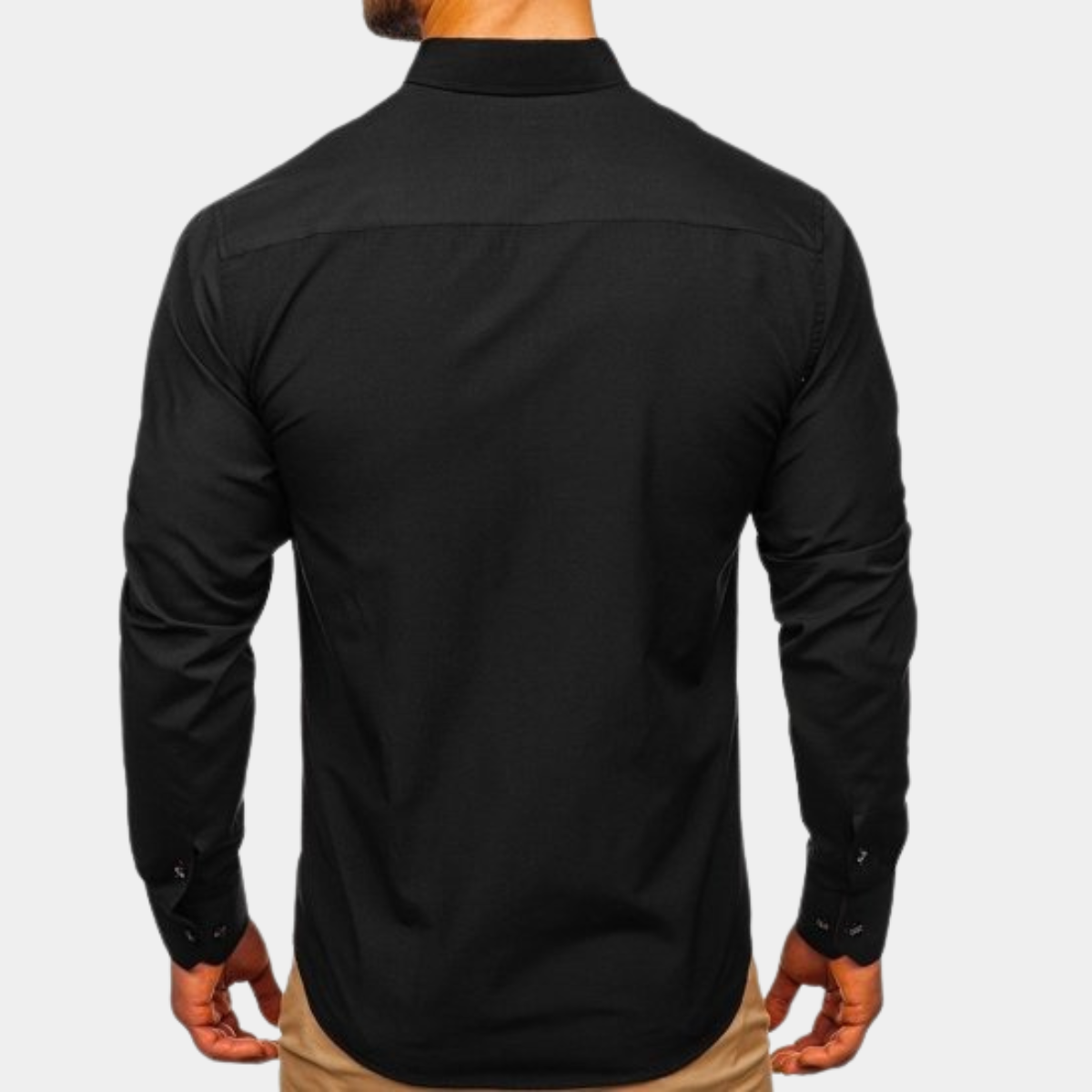DANIEL | CLASSIC MEN'S LONG-SLEEVE SHIRT - Echelon Lifestyle