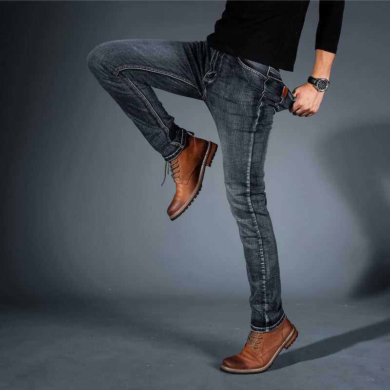 UMBERTO | Slim-Fit Stretch Jeans - Echelon Lifestyle