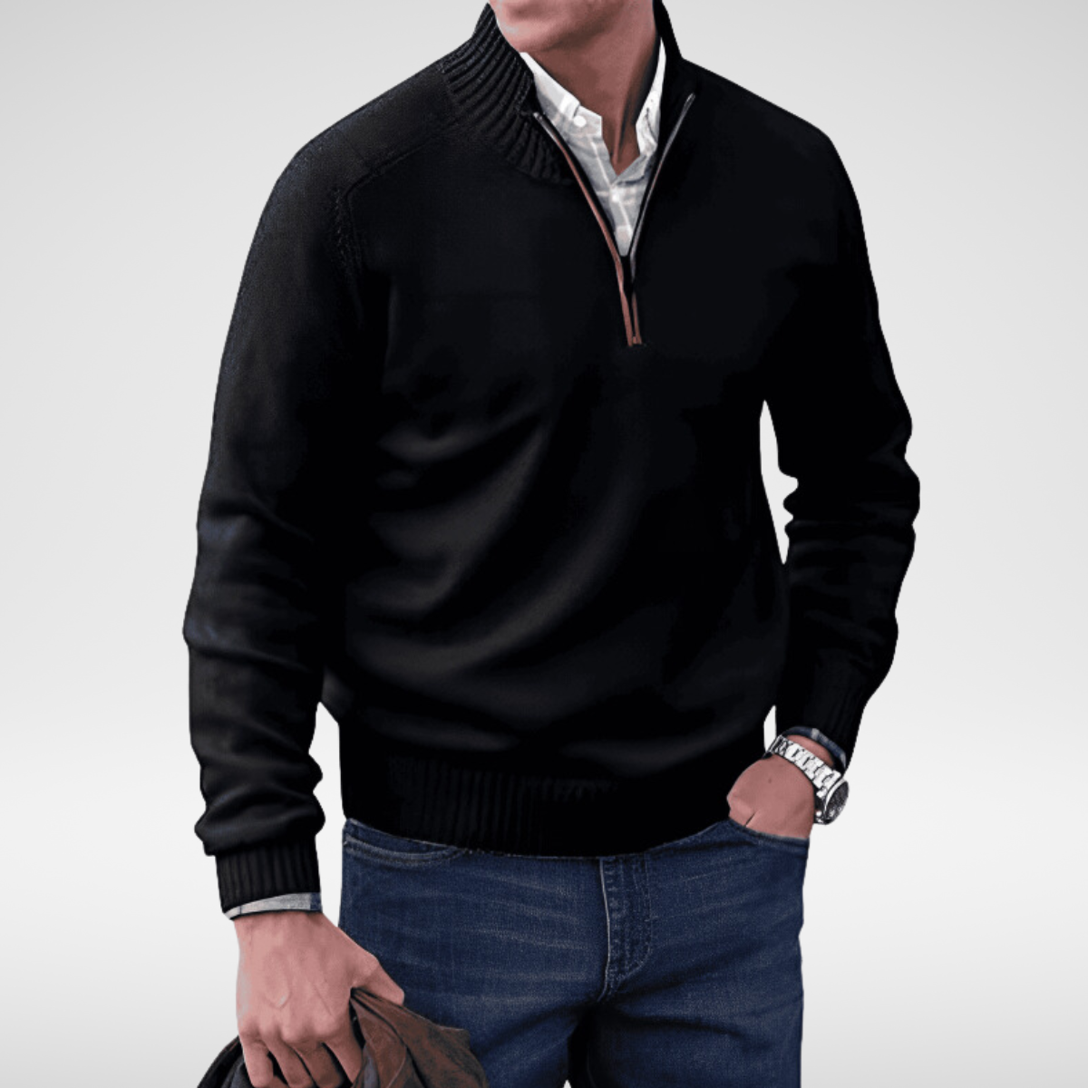 NICHOLAS | LUXURY PULLOVER - Echelon Lifestyle