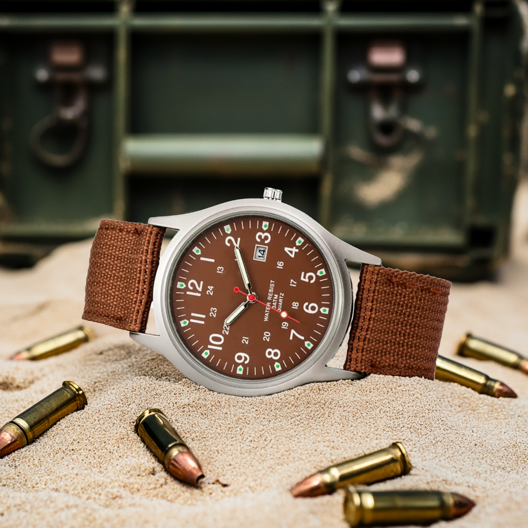 Military-Inspired Casual Wristwatch - Echelon Lifestyle