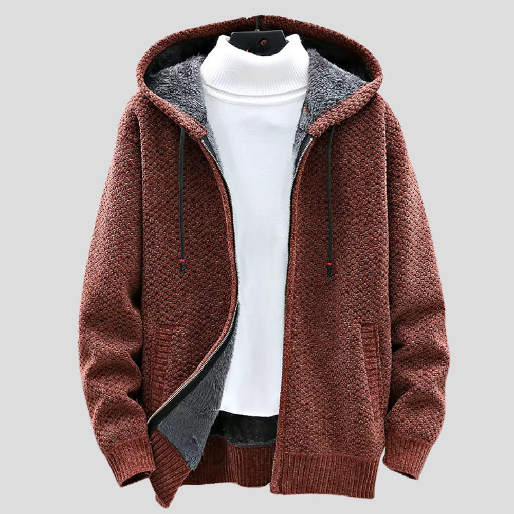 Oslo Knit Hoodie - Echelon Lifestyle