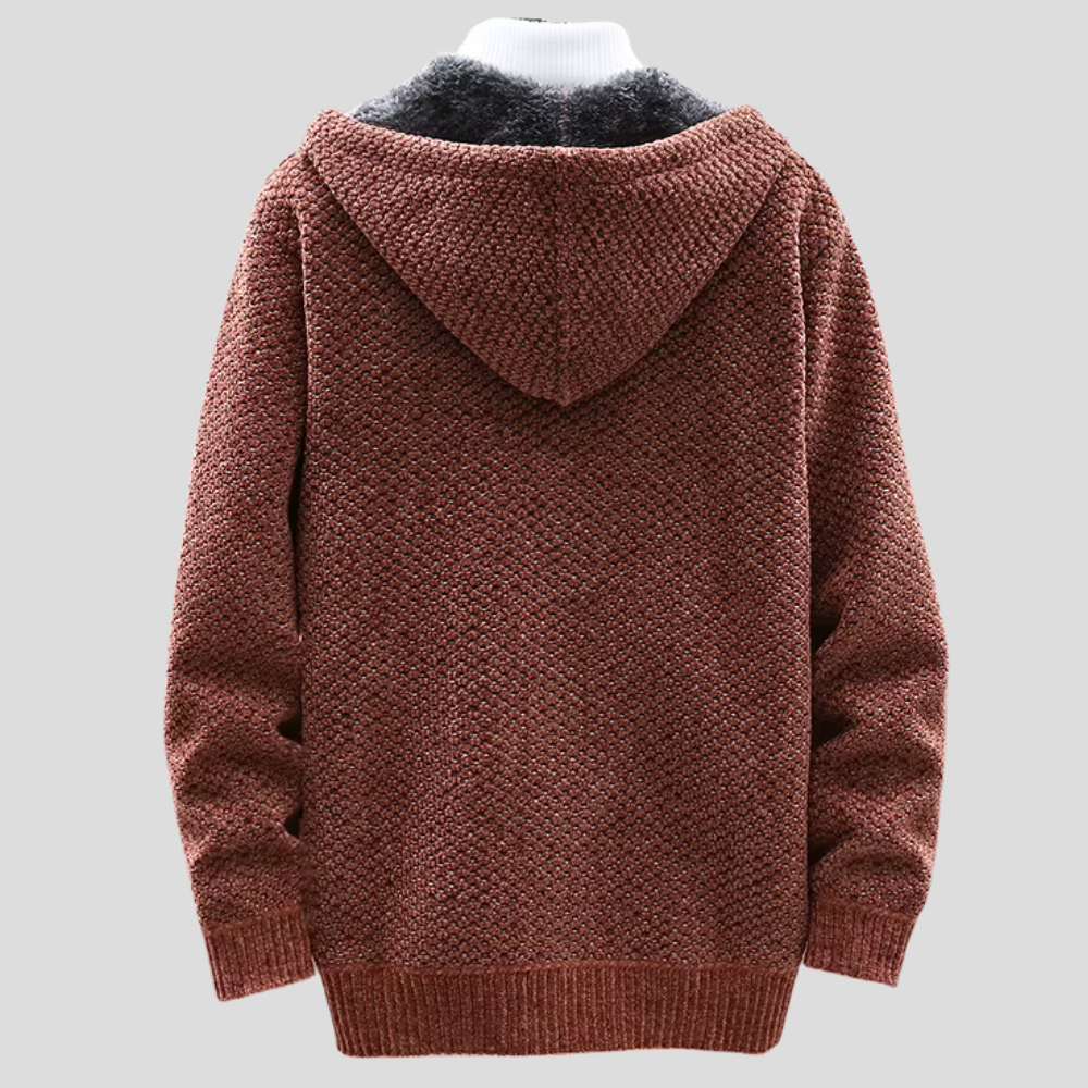 Oslo Knit Hoodie - Echelon Lifestyle