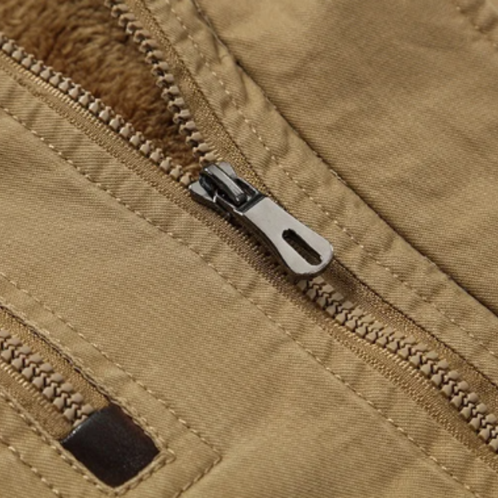 Eleganta kokvilnas pildīta ziemas jaka