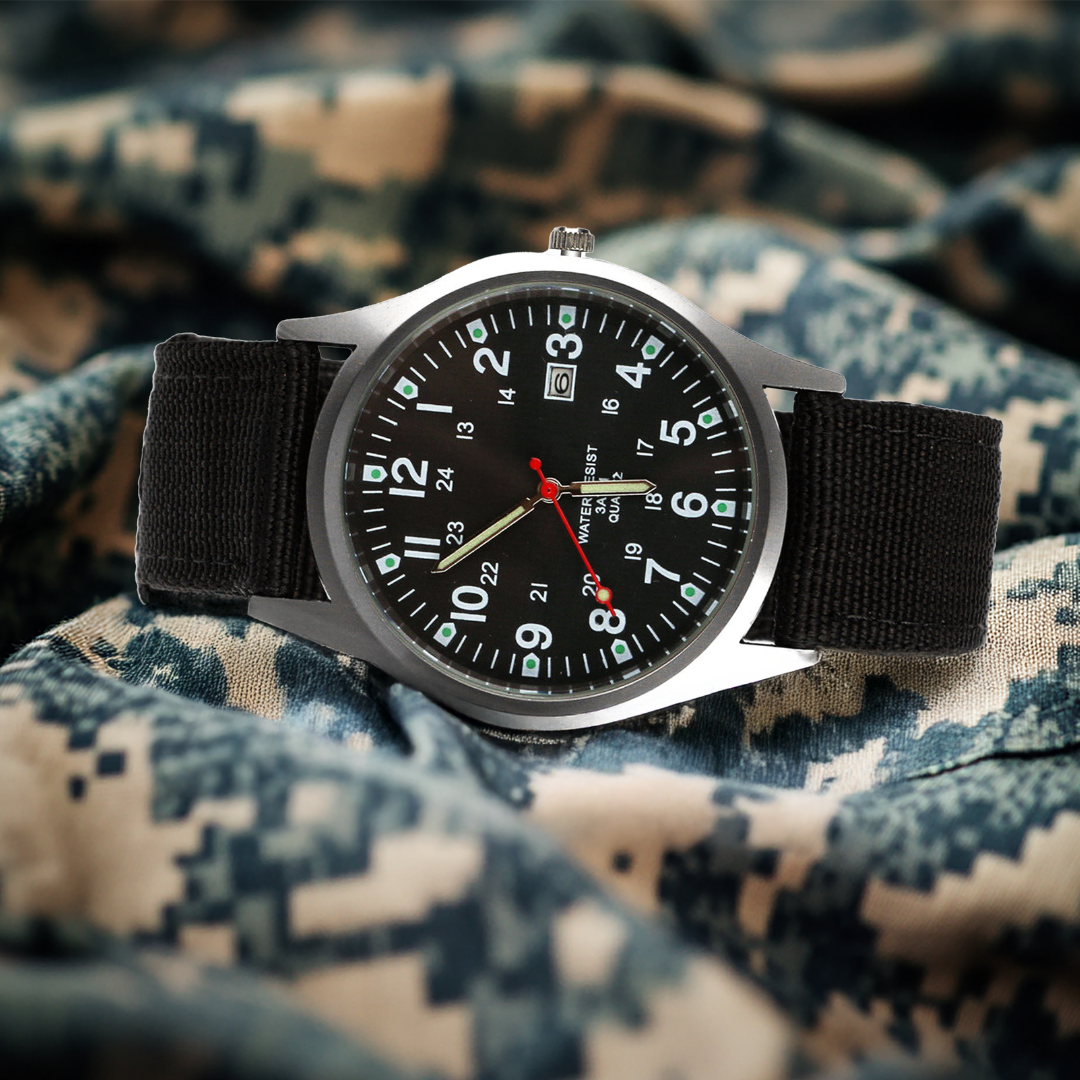 Military-Inspired Casual Wristwatch - Echelon Lifestyle