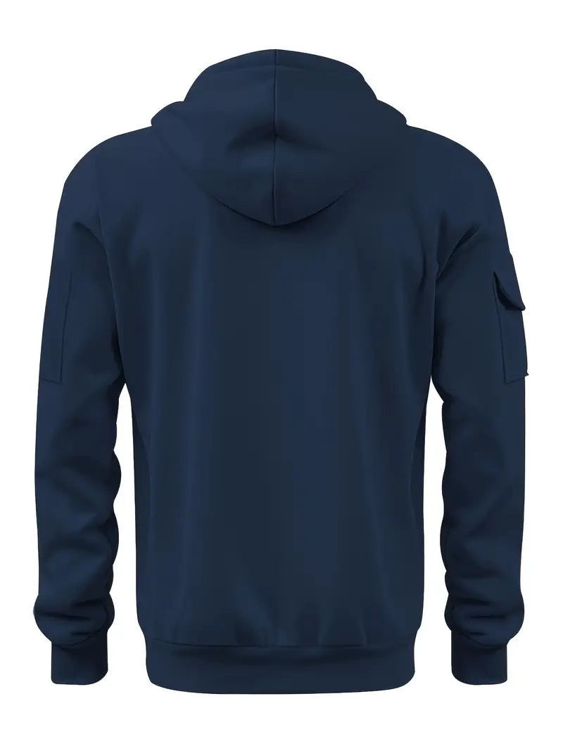 LUCA | CASUAL FLEECE HOODED SWEATSHIRT - Echelon Lifestyle