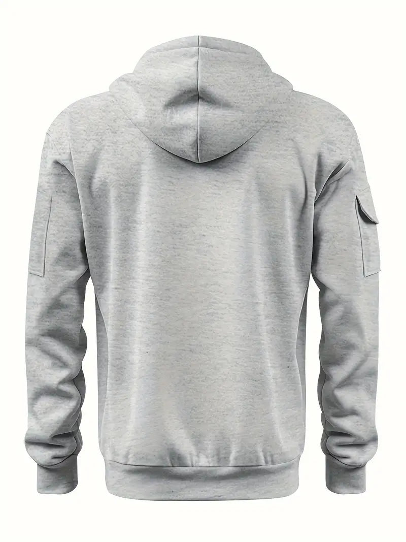 LUCA | CASUAL FLEECE HOODED SWEATSHIRT - Echelon Lifestyle