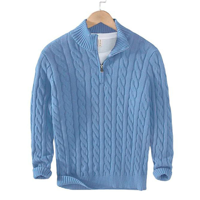 FABIO | LUXURY ZIP-UP SWEATER - Echelon Lifestyle