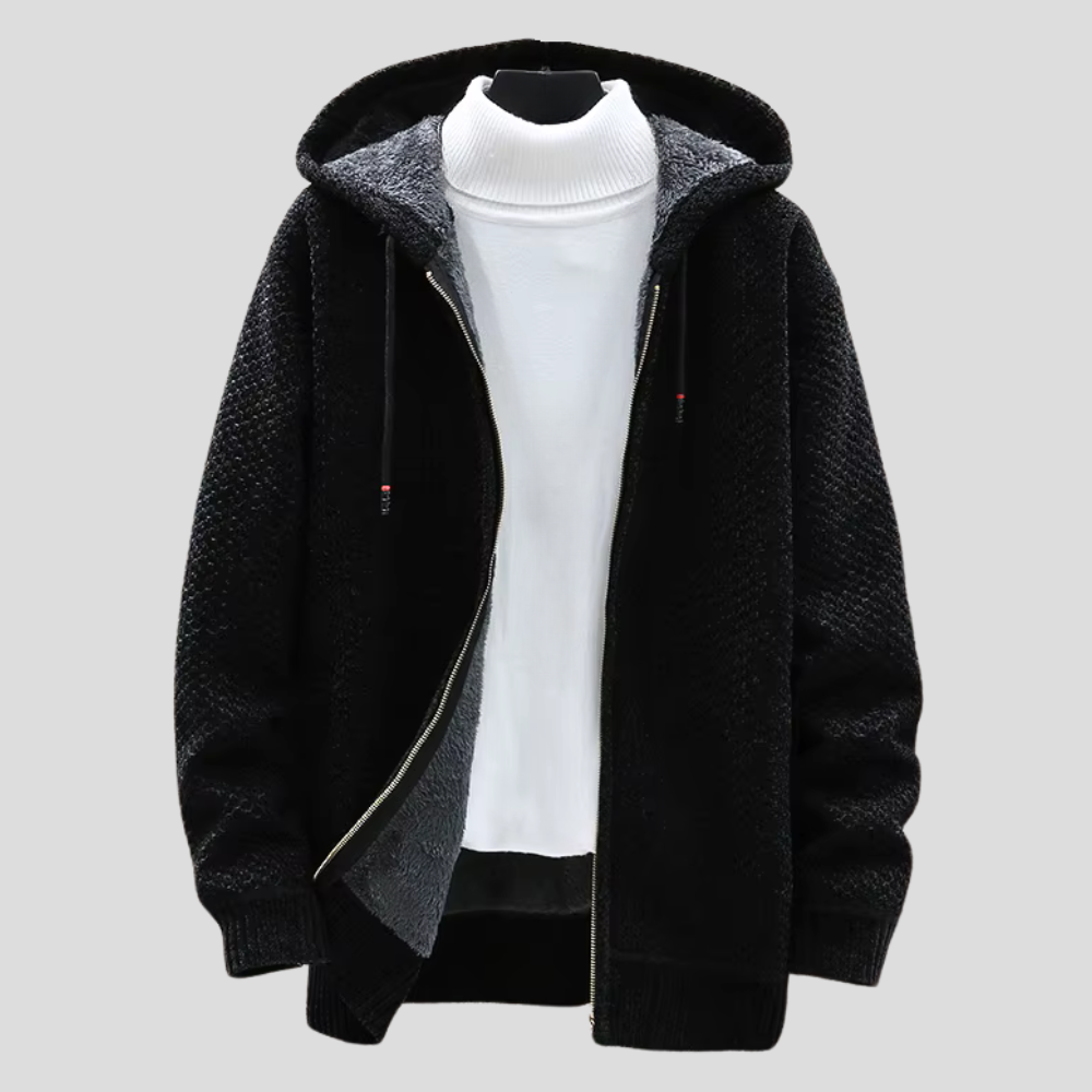 Oslo Knit Hoodie - Echelon Lifestyle