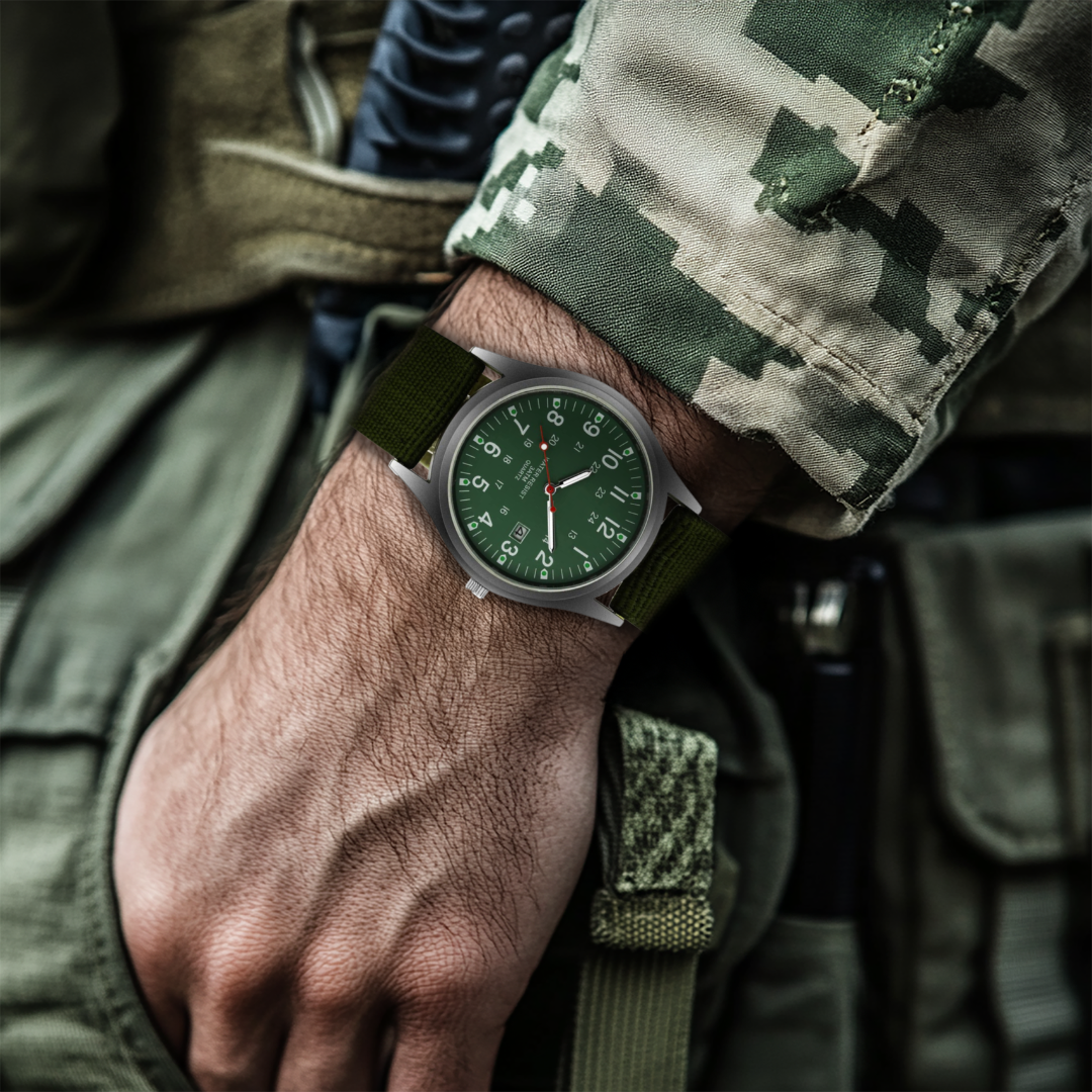 Military-Inspired Casual Wristwatch - Echelon Lifestyle