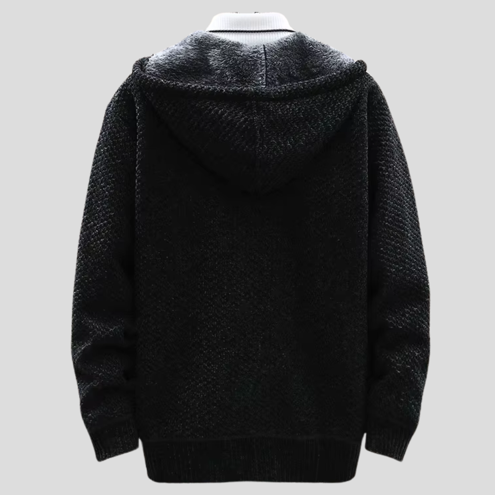 Oslo Knit Hoodie - Echelon Lifestyle