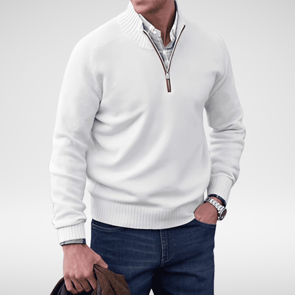 NICHOLAS | LUXURY PULLOVER - Echelon Lifestyle