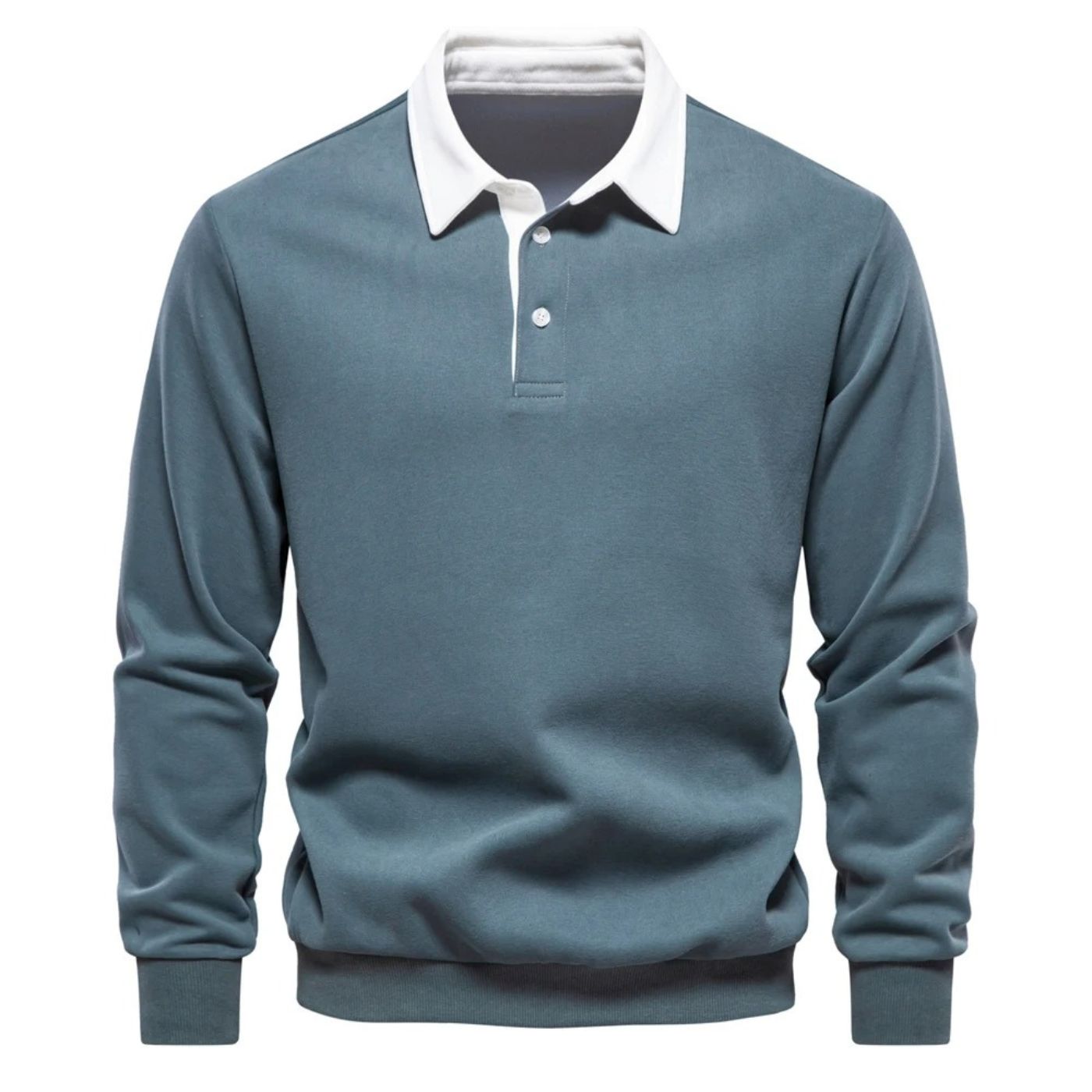 GIANMARCO | LONG-SLEEVE POLO - Echelon Lifestyle