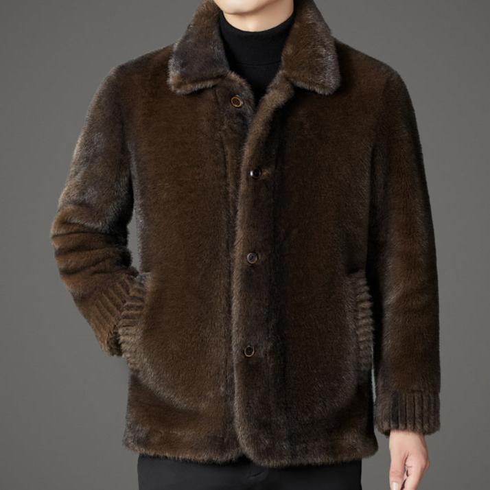 EDWARD | LUXURY SHORT MINK FUR COAT - Echelon Lifestyle