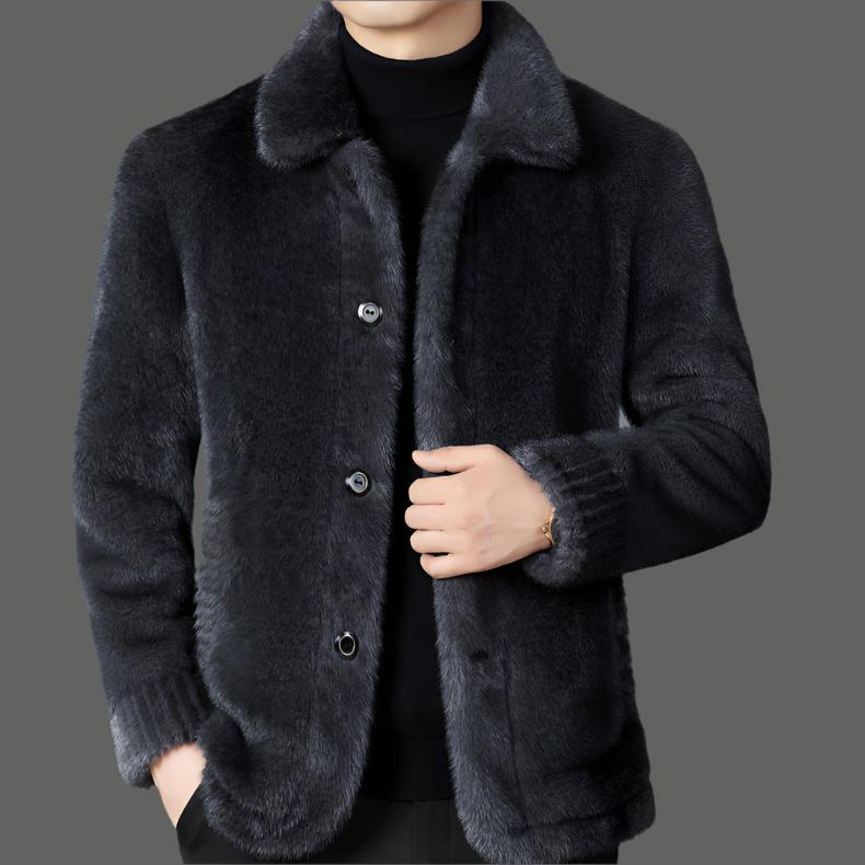 EDWARD | LUXURY SHORT MINK FUR COAT - Echelon Lifestyle