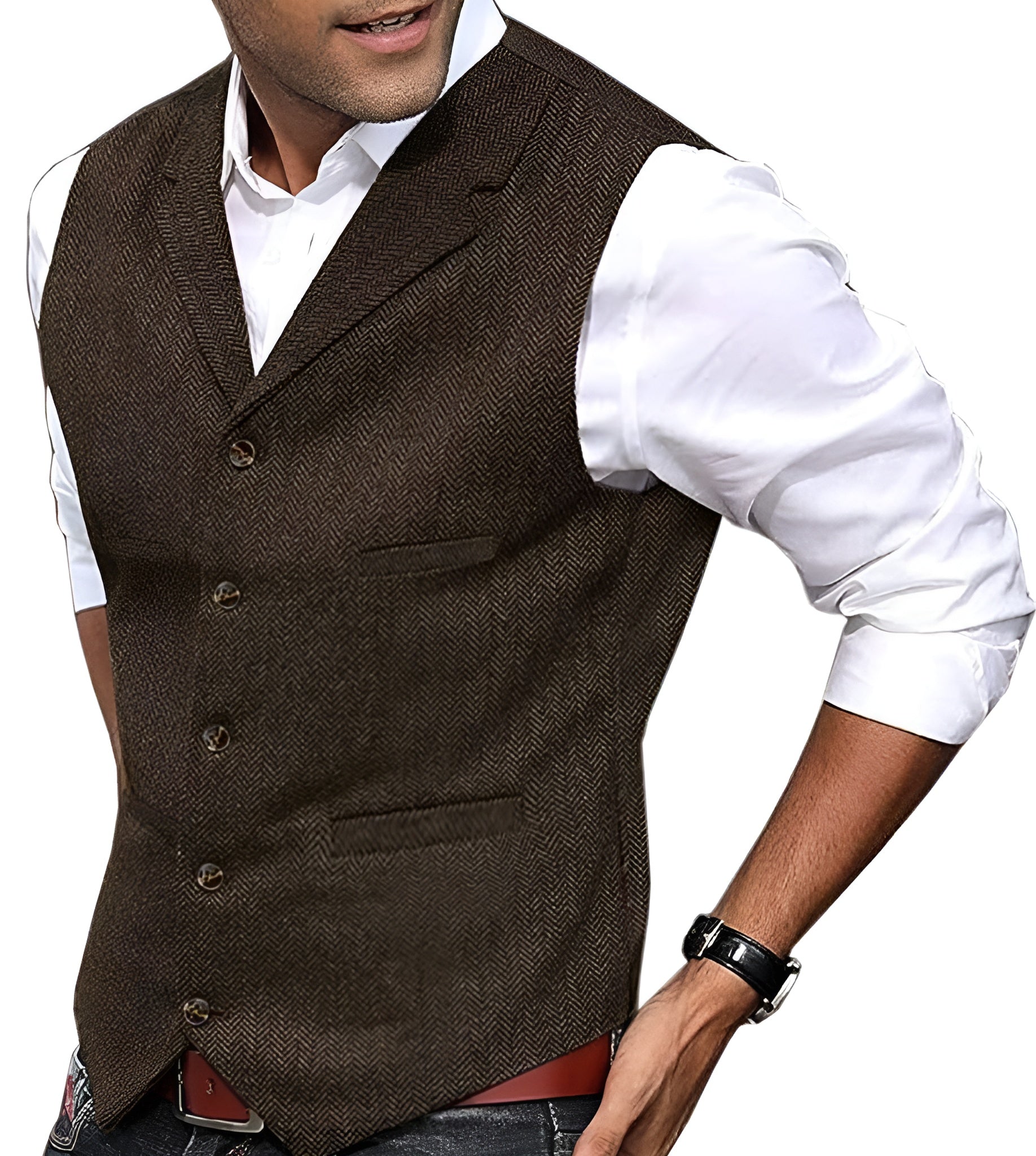 JAMES | VINTAGE WAISTCOAT - Echelon Lifestyle
