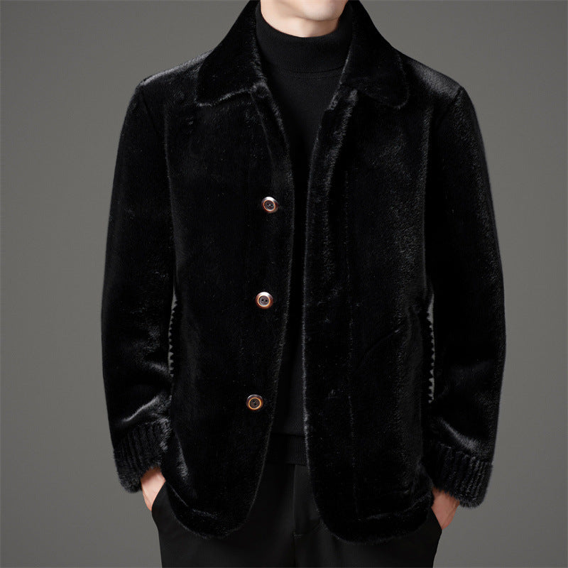 EDWARD | LUXURY SHORT MINK FUR COAT - Echelon Lifestyle