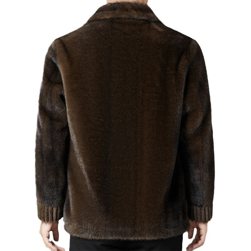 EDWARD | LUXURY SHORT MINK FUR COAT - Echelon Lifestyle