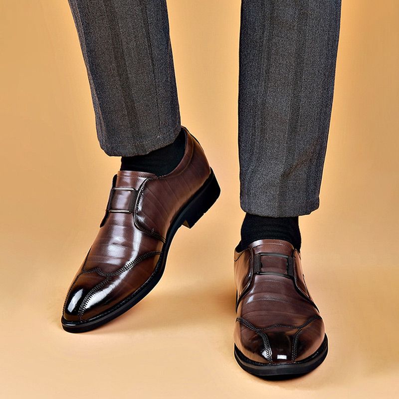Dominic™ | Versatile Leather Sports Sneakers - Echelon Lifestyle