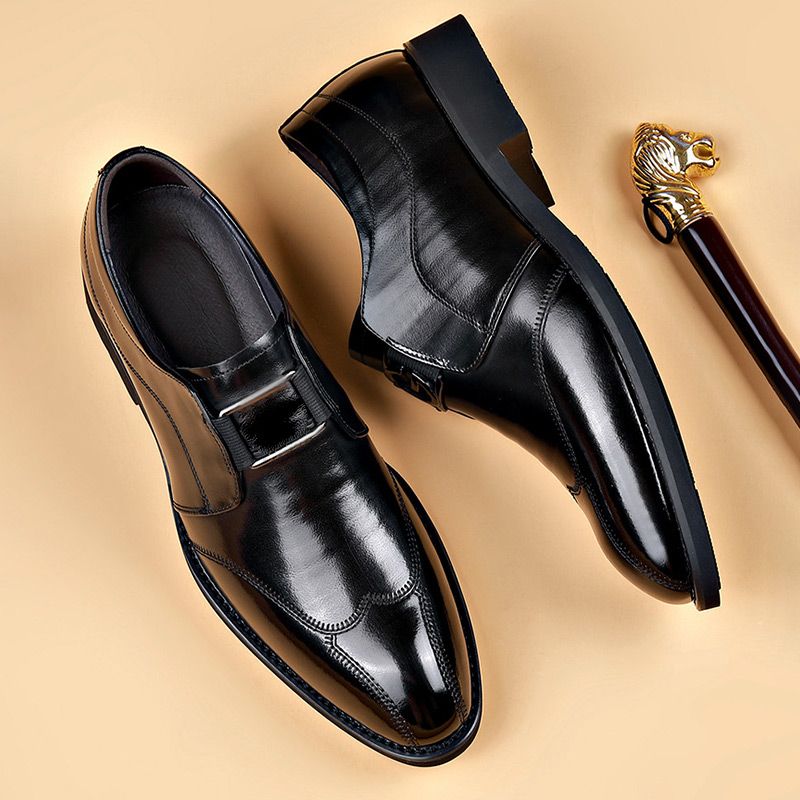Dominic™ | Versatile Leather Sports Sneakers - Echelon Lifestyle