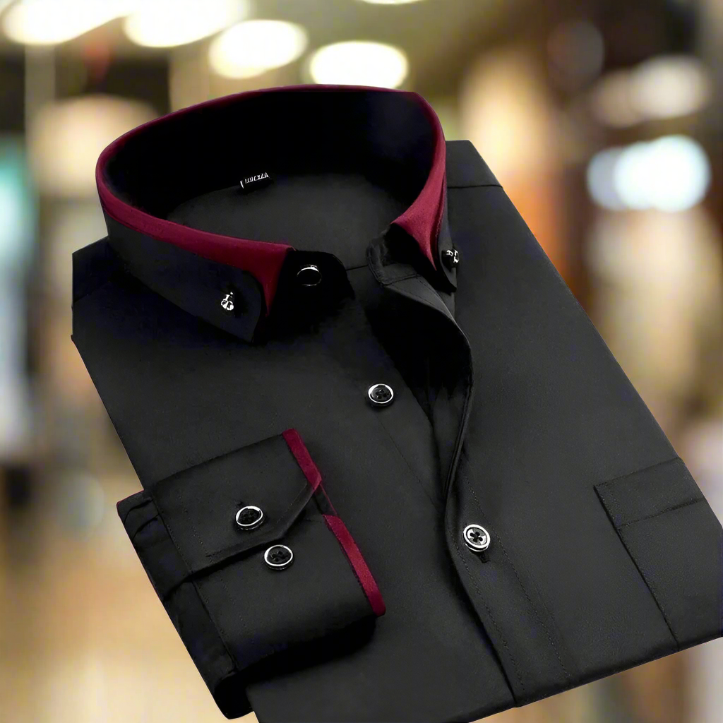 Iver™ | Classic Long-Sleeve Shirt - Echelon Lifestyle