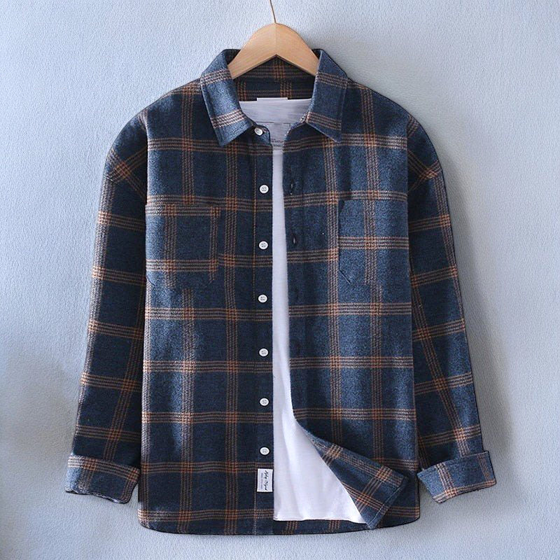 JONATHAN | ELEGANT PLAID SHIRT - Echelon Lifestyle