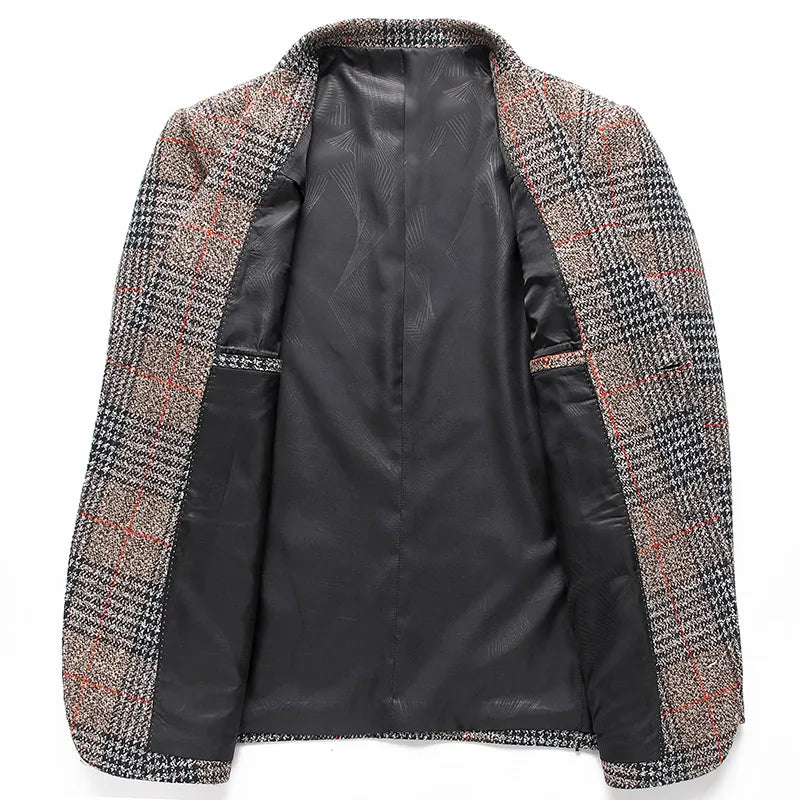 Vance | Elite Edge Men's Two-Button Blazer - Echelon Lifestyle