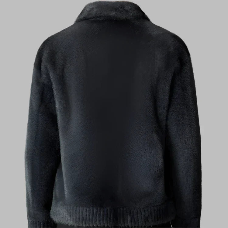 EDWARD | LUXURY SHORT MINK FUR COAT - Echelon Lifestyle
