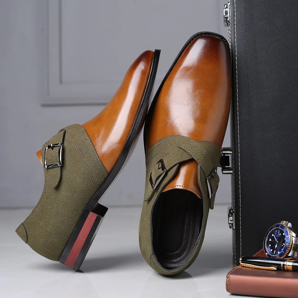 Luca Mancini Leather Dress Shoes - Echelon Lifestyle