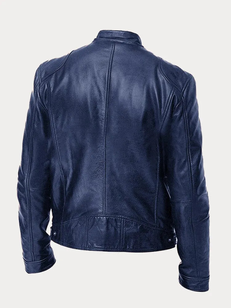 LUCAS | CASUAL LEATHER JACKET - Echelon Lifestyle