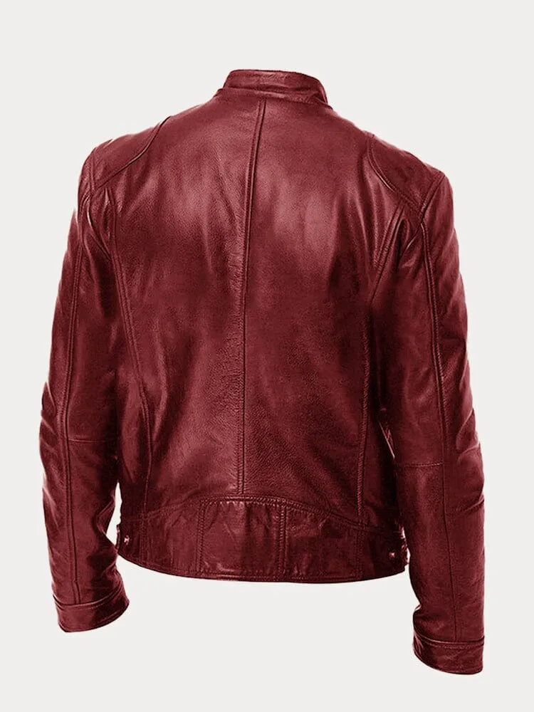 LUCAS | CASUAL LEATHER JACKET - Echelon Lifestyle