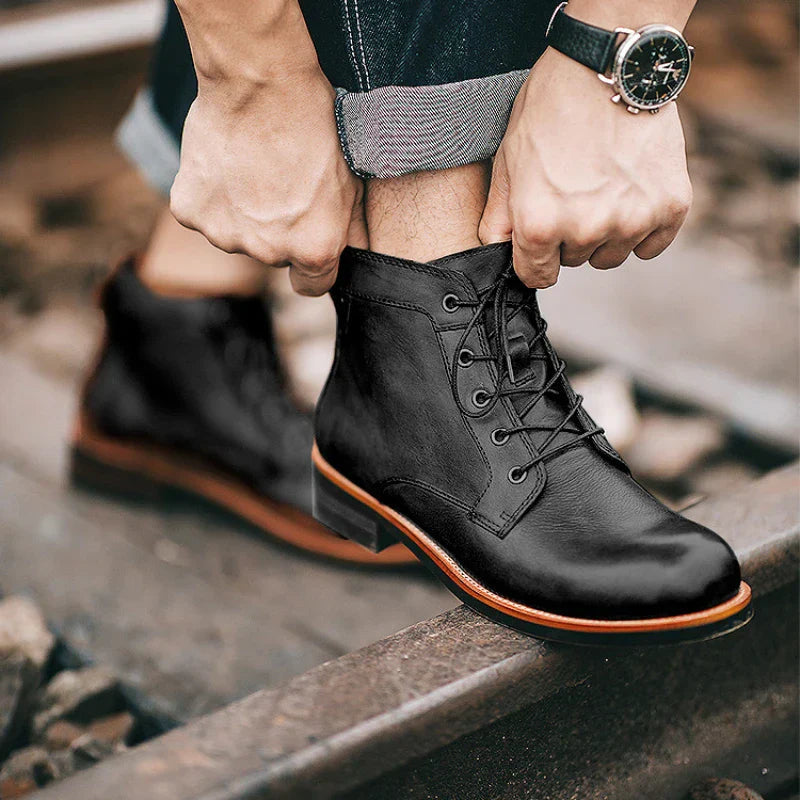 Kelvin | Men's high-top boots - Echelon Lifestyle