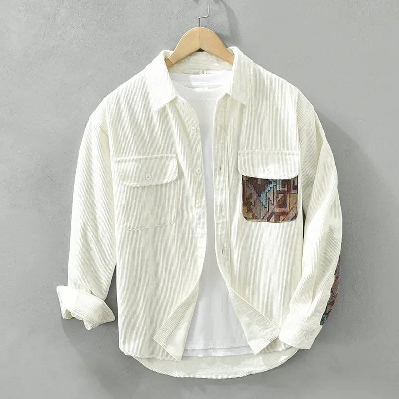 OLIVER | COMFORTABLE PATCHWORK SHIRT - Echelon Lifestyle