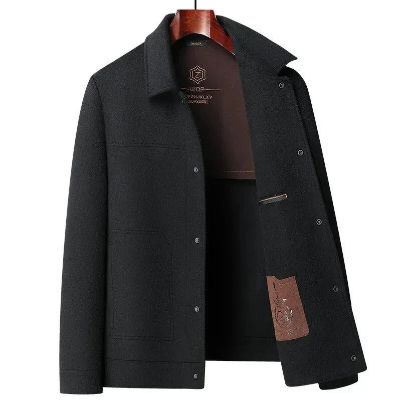 HARRISON | ELEGANT WOOL COAT - Echelon Lifestyle