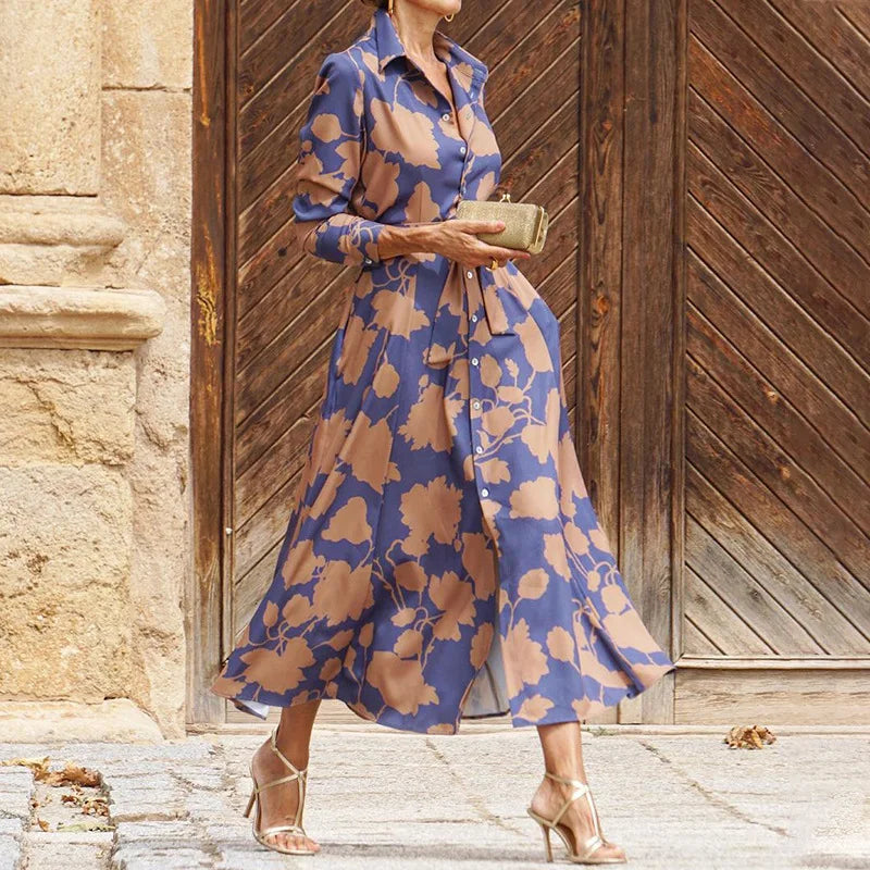 Élise | Eleganta kleita ar garām piedurknēm