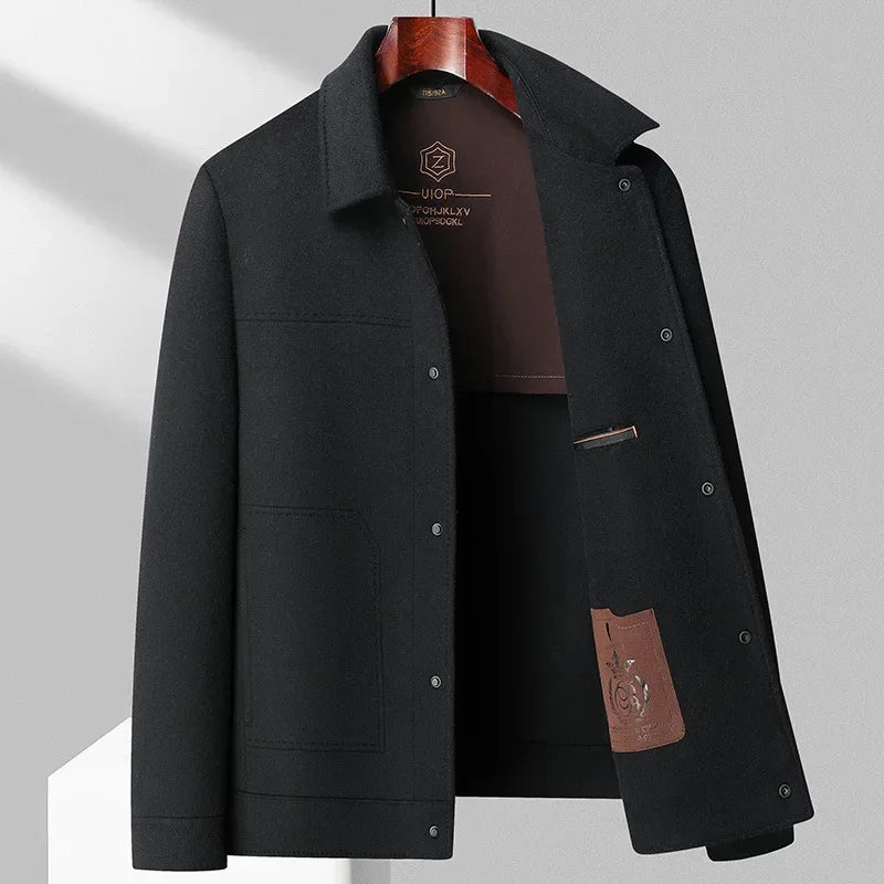 HARRISON | ELEGANT WOOL COAT - Echelon Lifestyle