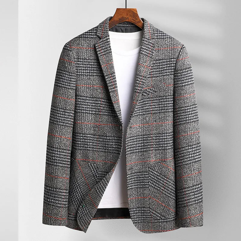 Vance | Elite Edge Men's Two-Button Blazer - Echelon Lifestyle