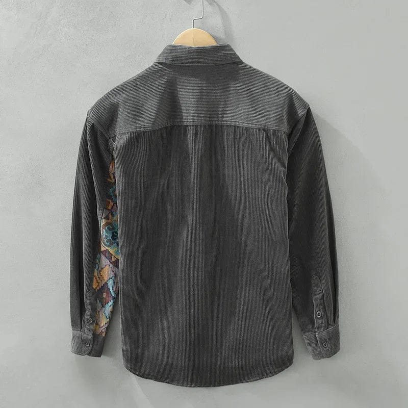 OLIVER | COMFORTABLE PATCHWORK SHIRT - Echelon Lifestyle