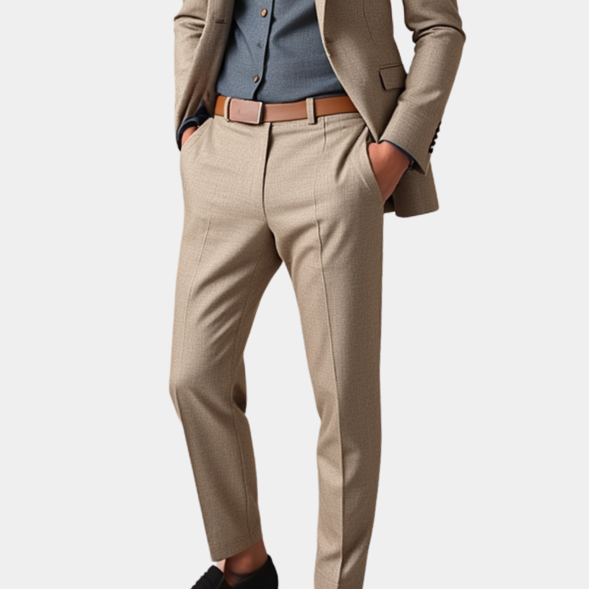 HENRY | LUXURY FABRIC TROUSERS - Echelon Lifestyle