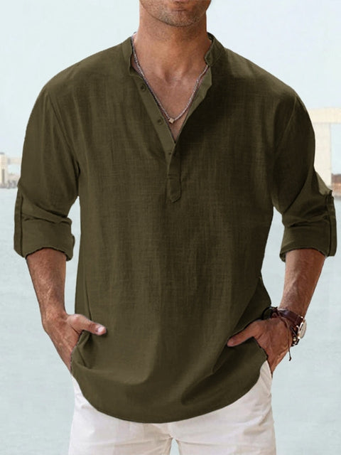 Kevin | Linen Shirt (Buy One, Get One Free) - Echelon Lifestyle
