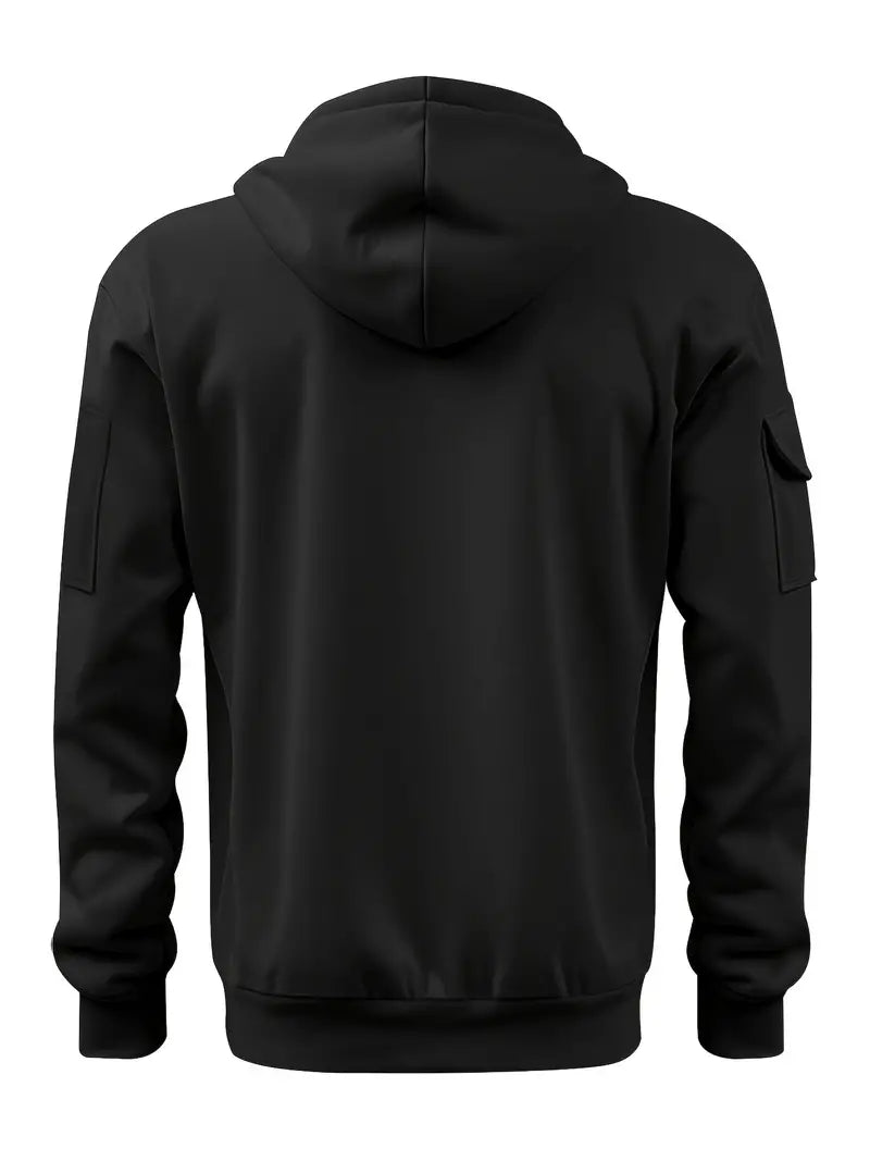 LUCA | CASUAL FLEECE HOODED SWEATSHIRT - Echelon Lifestyle