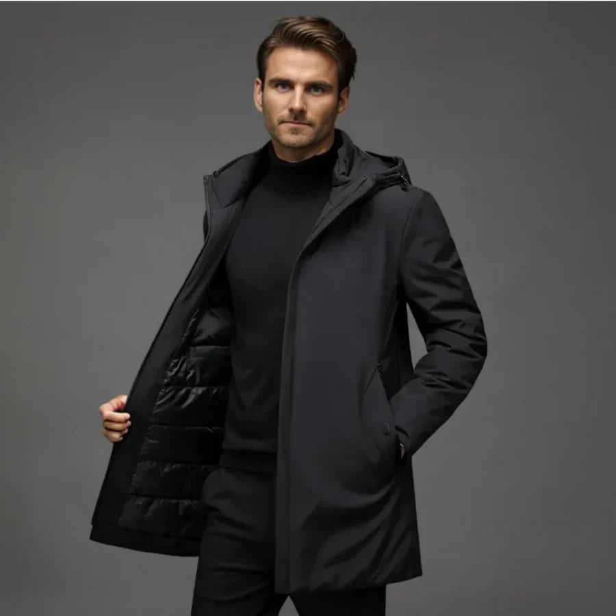 JASON | HOODED SPRING JACKET - Echelon Lifestyle