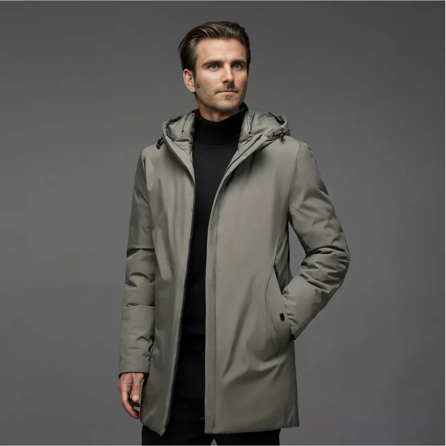 JASON | HOODED SPRING JACKET - Echelon Lifestyle