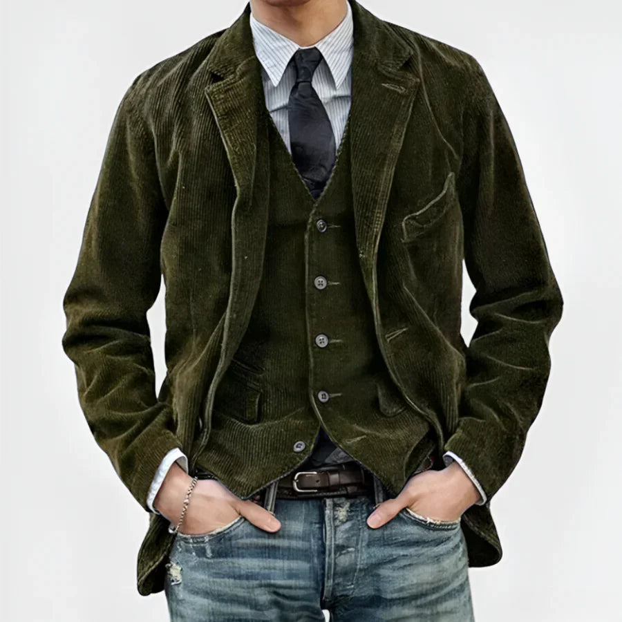 VINCENT | VINTAGE JACKET & WAISTCOAT - Echelon Lifestyle