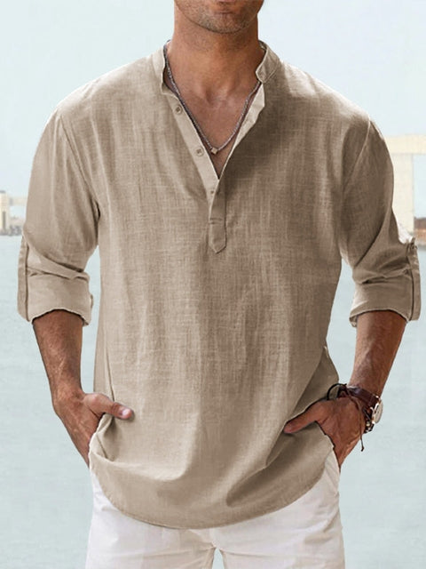 Kevin | Linen Shirt (Buy One, Get One Free) - Echelon Lifestyle